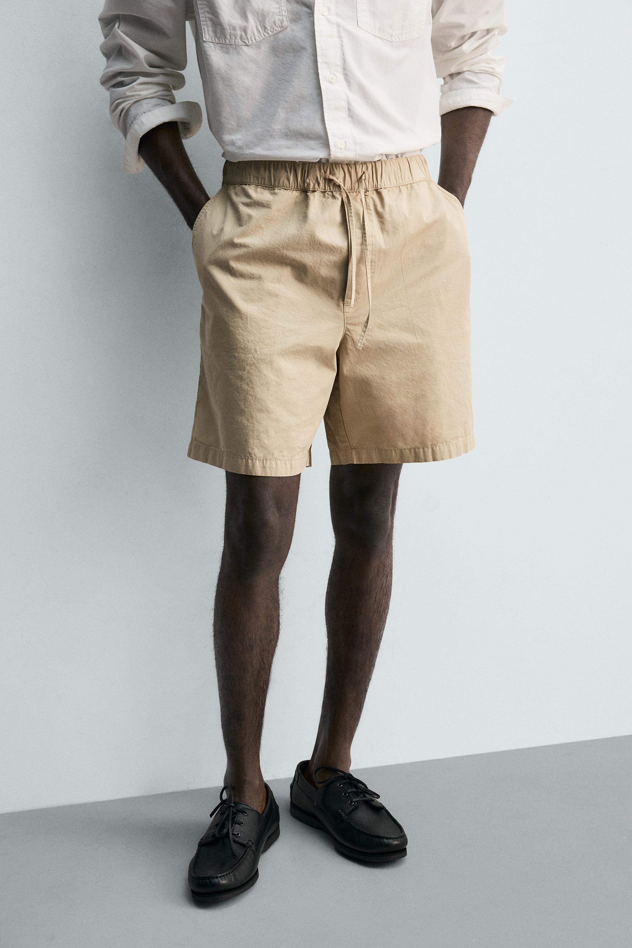 WASHED REGULAR FIT SHORTS